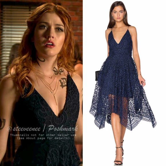 Nicholas Floral Lace Ball Dress ASO Clary Fray - Picture 2 of 15